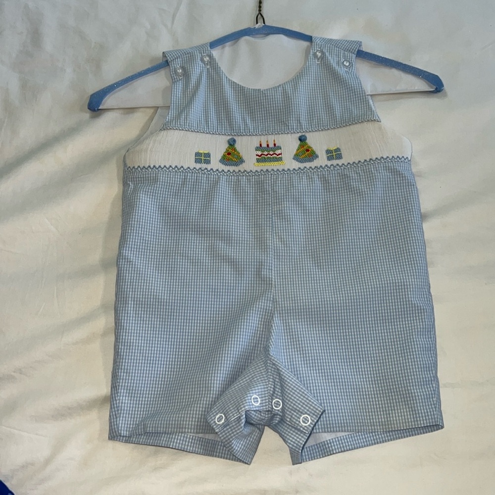 12m Smocked Birthday JonJon
